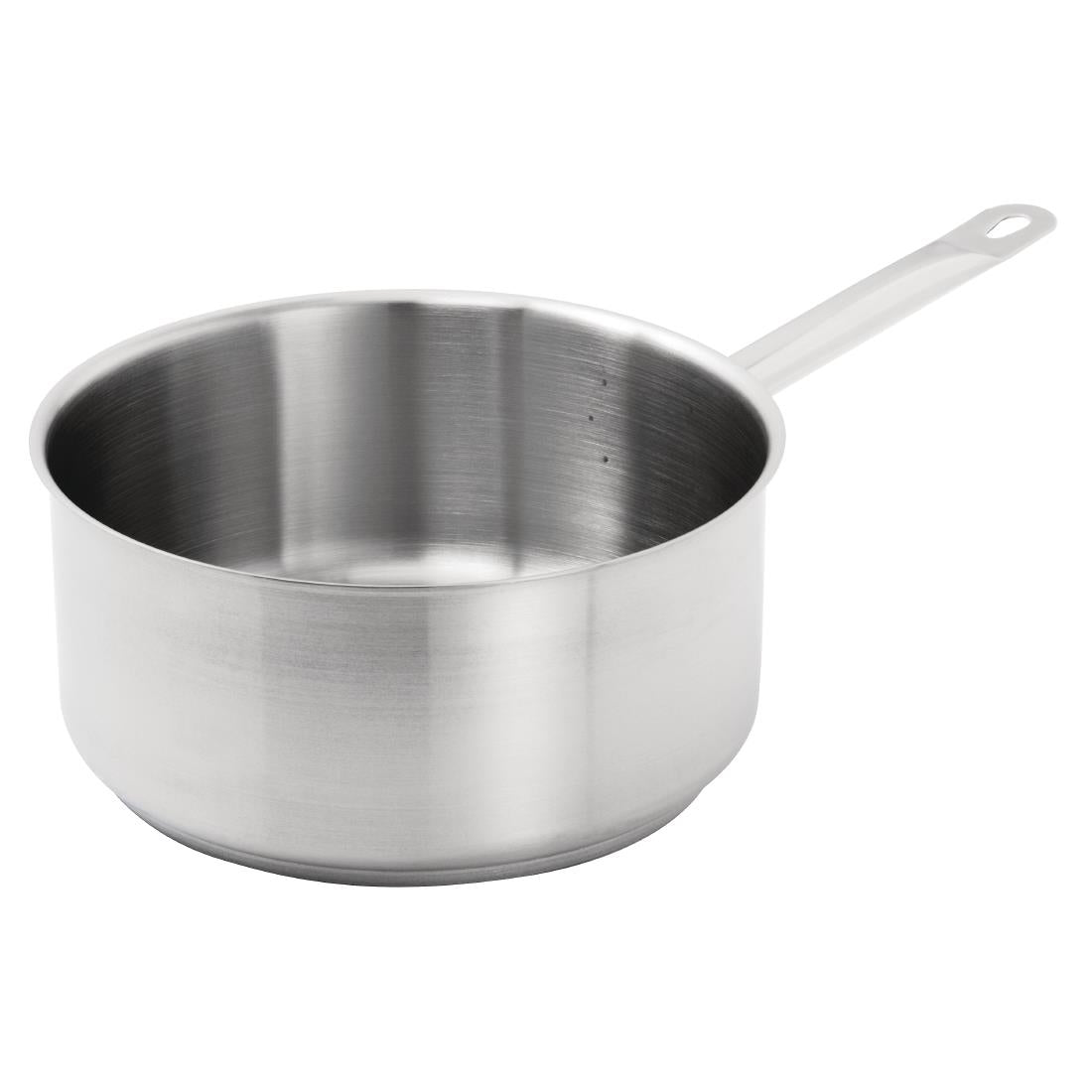 Casserole en inox avec couvercle Vogue 5L — SA605