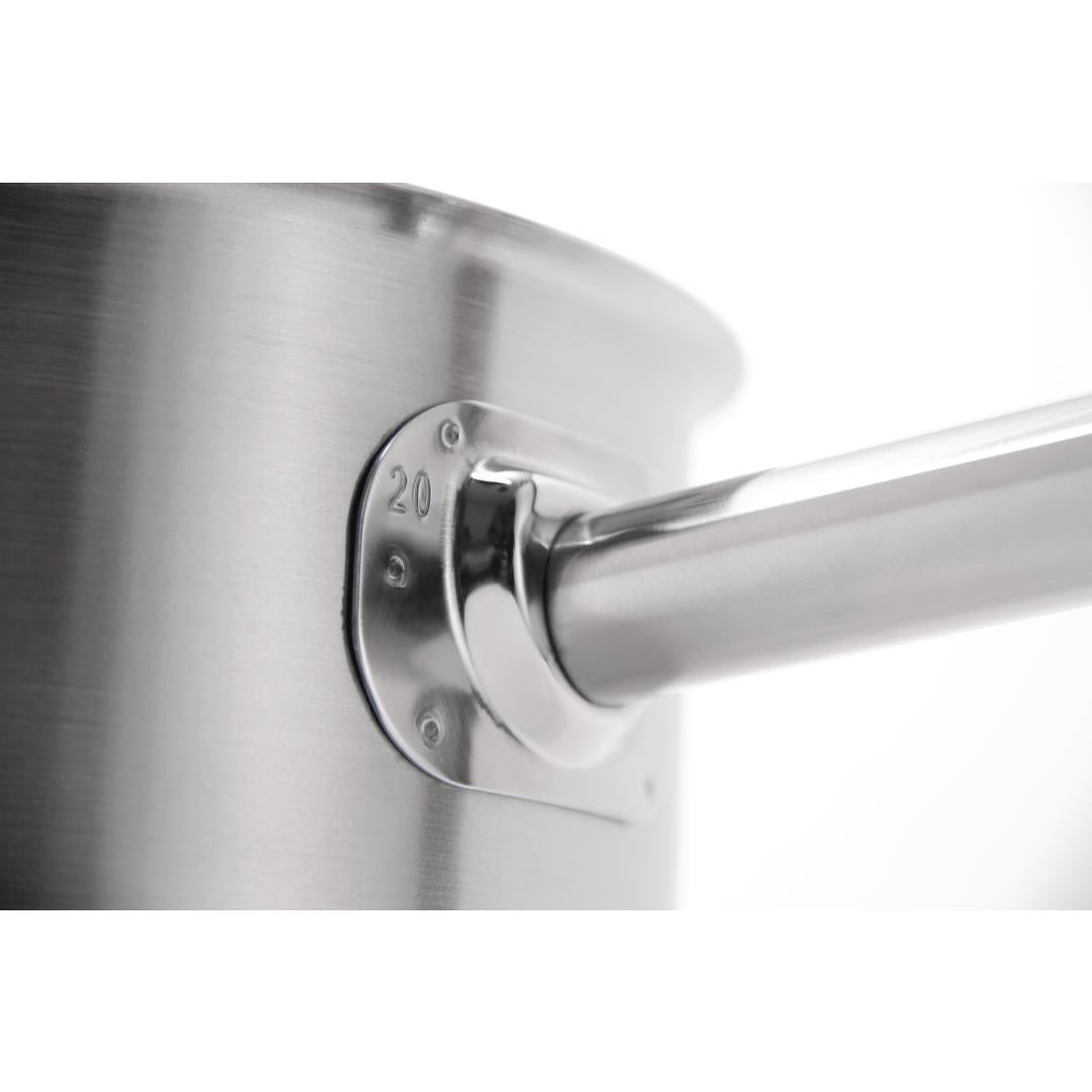 Casserole en acier inoxydable Vogue 8L — M946