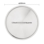 Couvercle en acier inoxydable Vogue 240mm — M950
