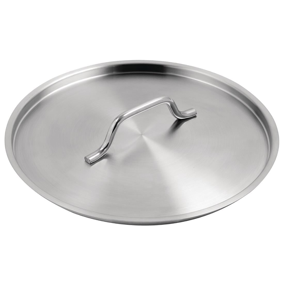 Couvercle en acier inoxydable Vogue 280mm — M951