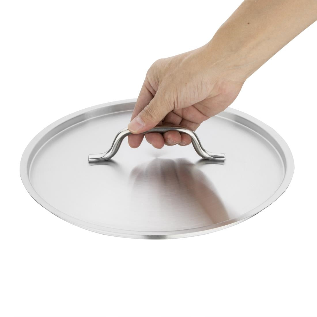 Couvercle en acier inoxydable Vogue 280mm — M951