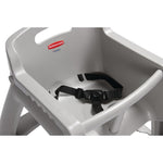 Chaise haute empilable platine Rubbermaid — M959