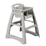 Chaise haute empilable platine Rubbermaid — M959