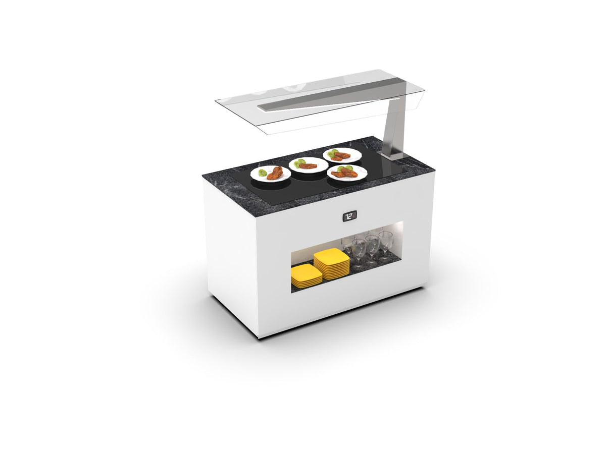 Sayl Island gekoelde buffetkast – 15 mm koelplaat – BUF15A / BUF15A-I serie