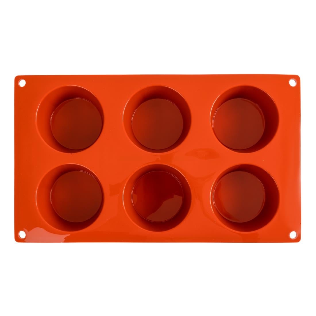 Plaque 6 muffins en silicone Pavoni Formaflex — N933