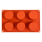 Plaque 6 muffins en silicone Pavoni Formaflex — N933
