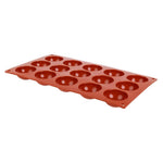 Plaque 15 demi-sphères en silicone Pavoni Formaflex — N936