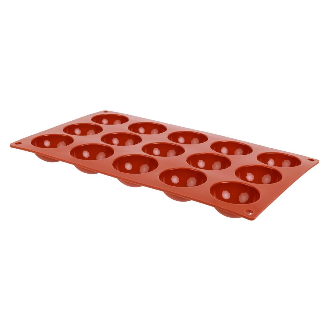 Plaque 15 demi-sphères en silicone Pavoni Formaflex — N936