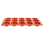 Plaque 15 demi-sphères en silicone Pavoni Formaflex — N936