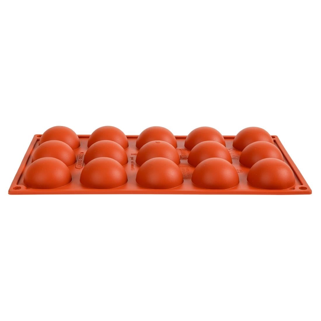 Plaque 15 demi-sphères en silicone Pavoni Formaflex — N936