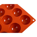 Plaque 15 demi-sphères en silicone Pavoni Formaflex — N936