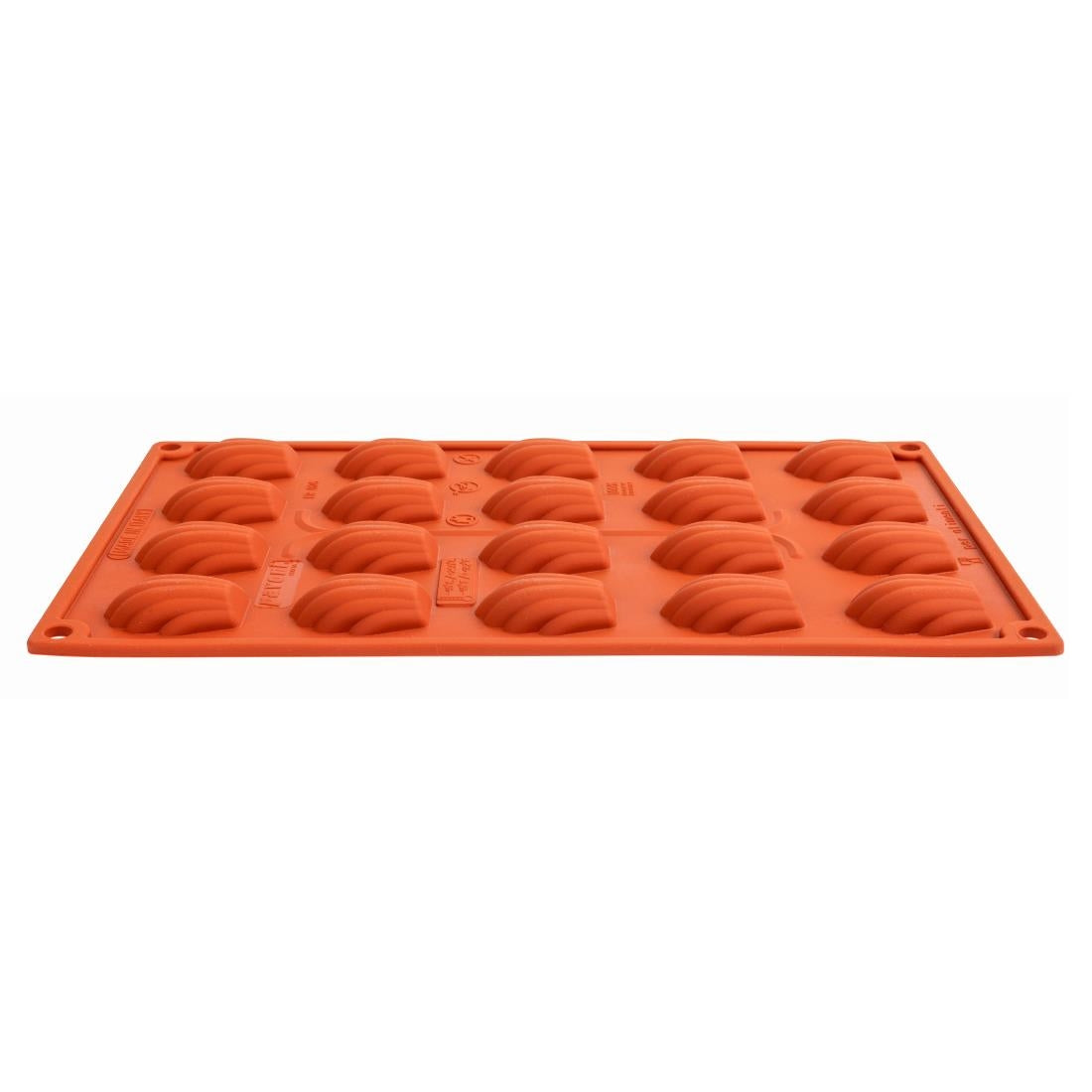 Plaque 20 mini-madeleines en silicone Pavoni Formaflex — N939
