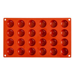 Plaque 24 pomponnettes en silicone Pavoni Formaflex — N940