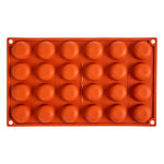 Plaque 24 pomponnettes en silicone Pavoni Formaflex — N940