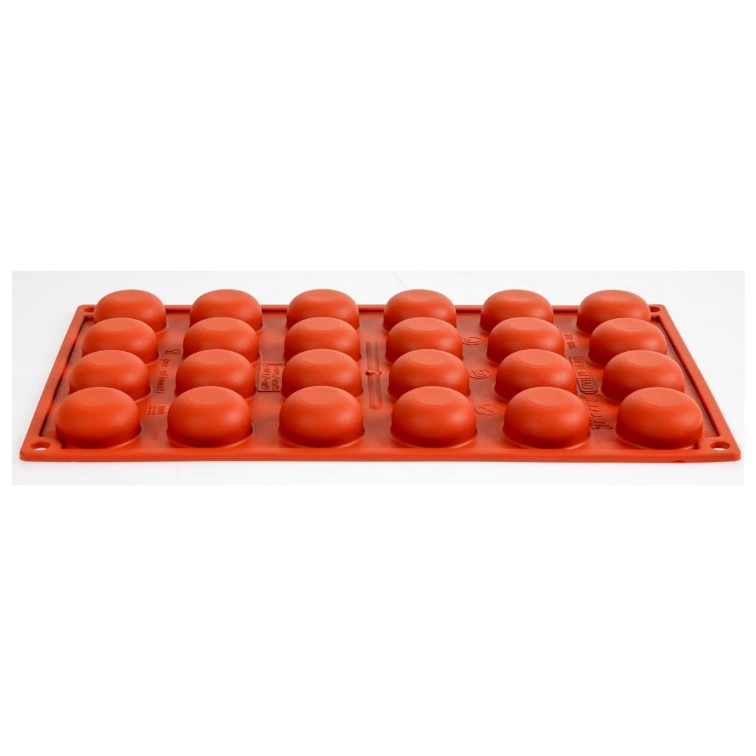 Plaque 24 pomponnettes en silicone Pavoni Formaflex — N940