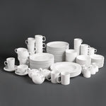 Tasses à cappuccino blanches 284ml Olympia (lot de 12) — CB462