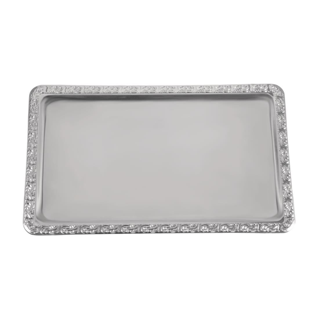 Plateau de service rectangulaire inox APS GN1/1 — P007