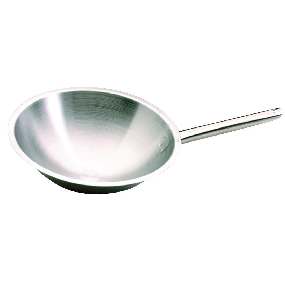 Wok en inox Matfer Bourgeat Tradition Plus 350mm — P481