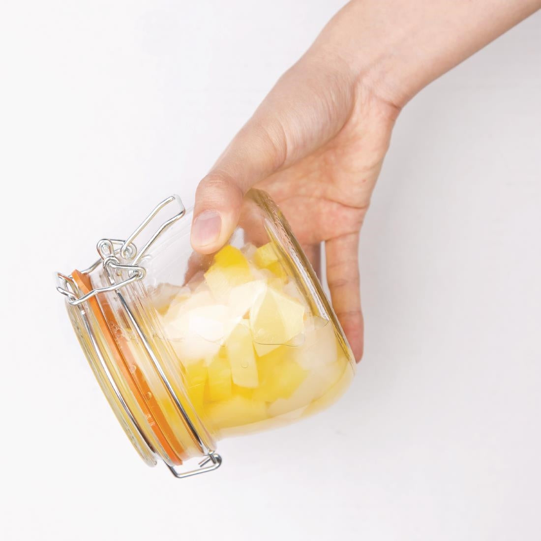 Bocal à conserve avec clip 500ml Vogue — P490