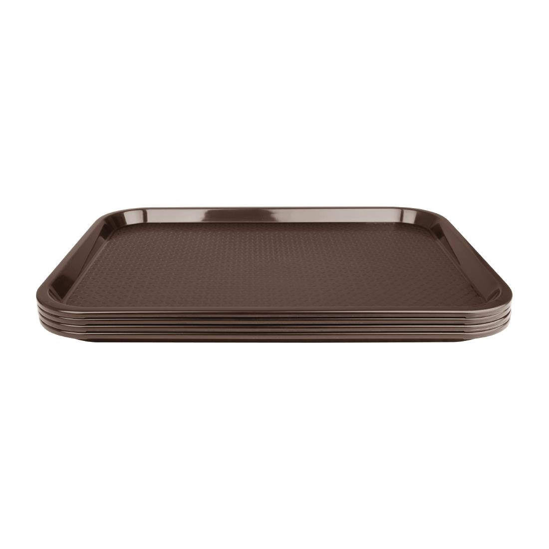 Plateau self-service Olympia Kristallon 305 x 415mm marron — P503