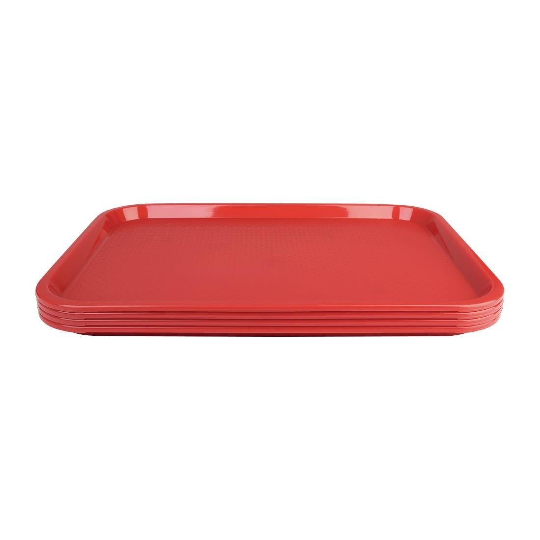 Plateau self-service Olympia Kristallon 305 x 415mm rouge — P504