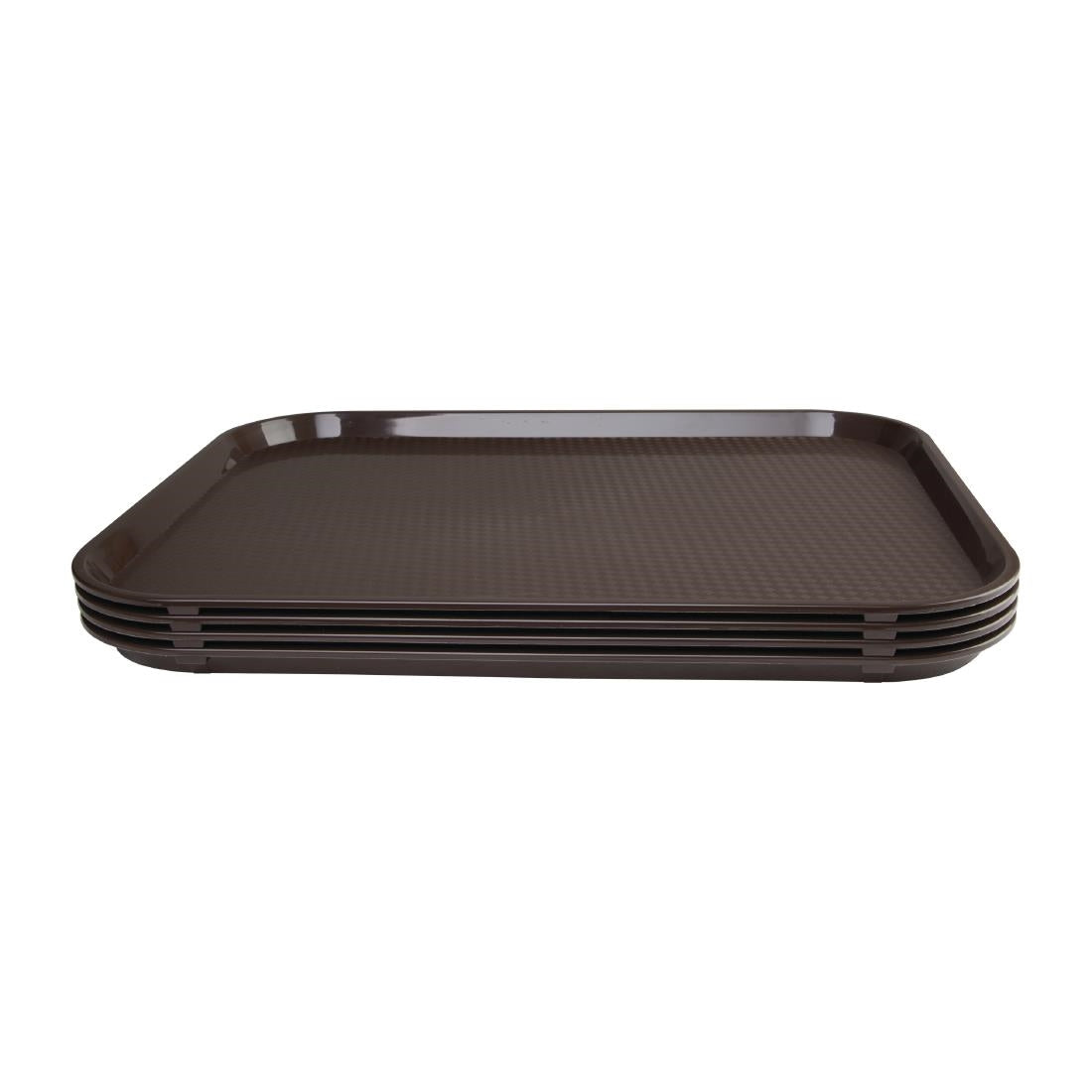 Plateau self-service Olympia Kristallon marron 450 x 350mm — P509