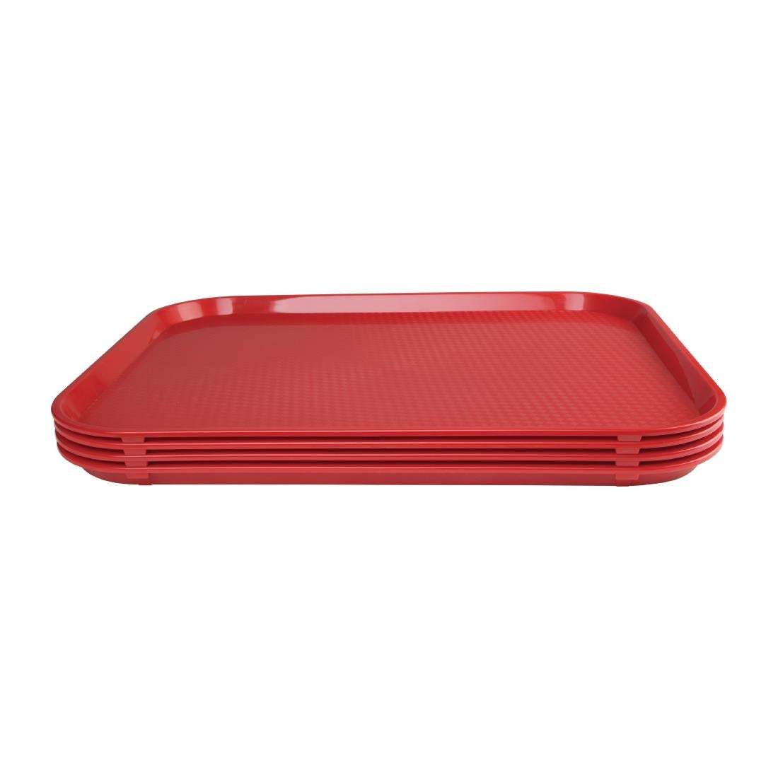 Plateau self-service Olympia Kristallon rouge 450 x 350mm — P510