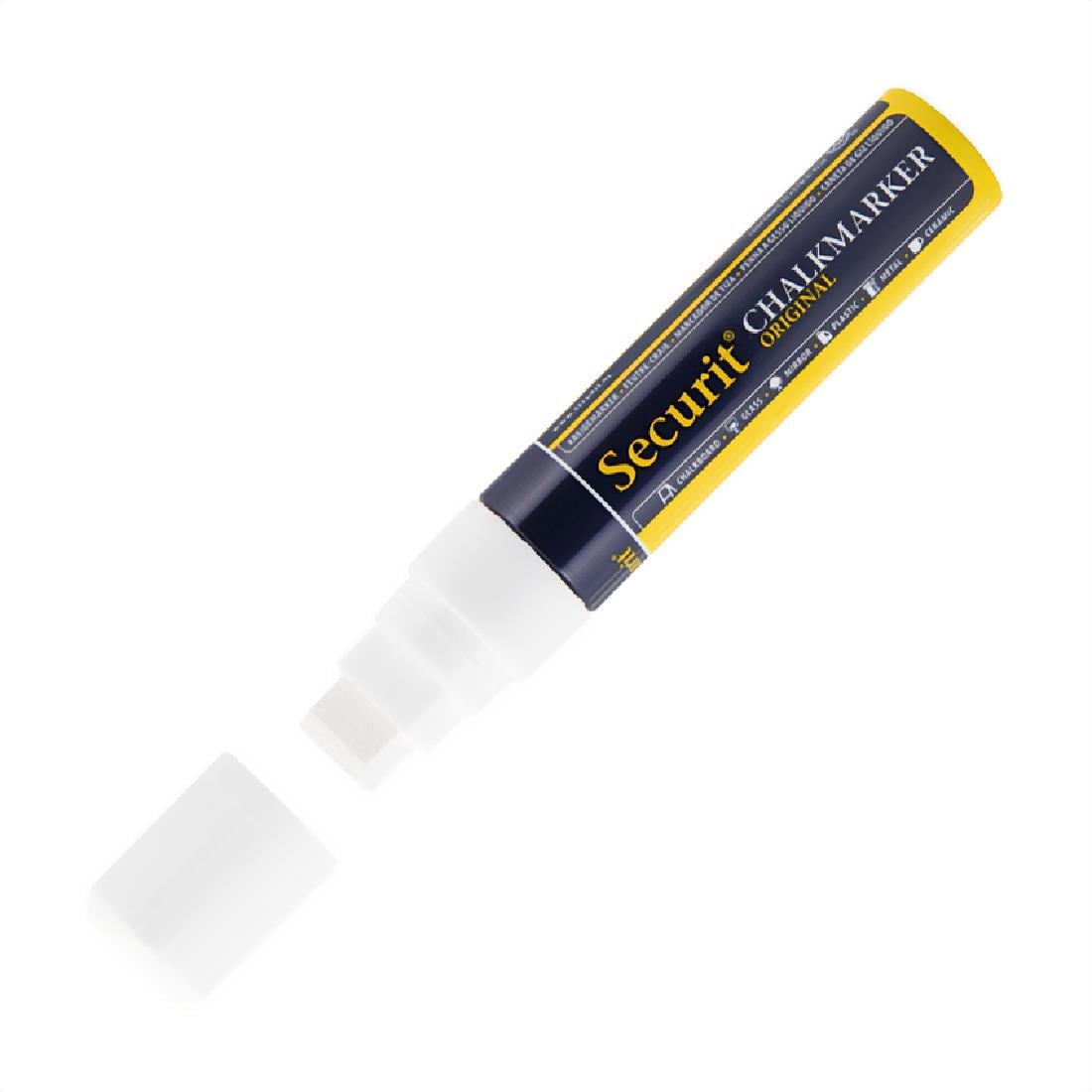 Marqueur craie Securit 15mm blanc — P538