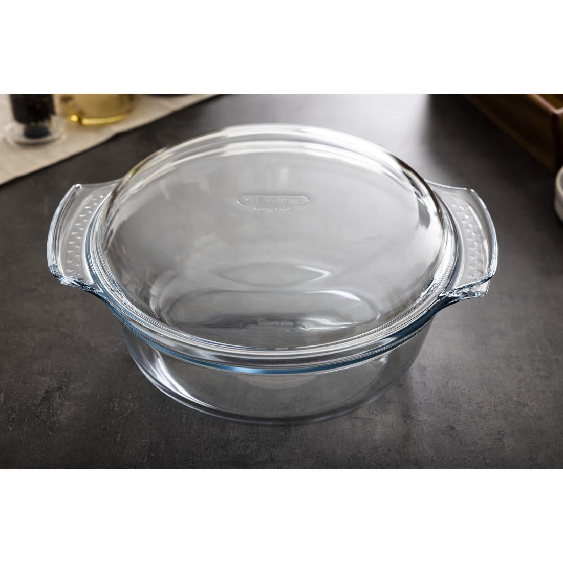 Cocotte ronde en verre Pyrex 5,1L — P590