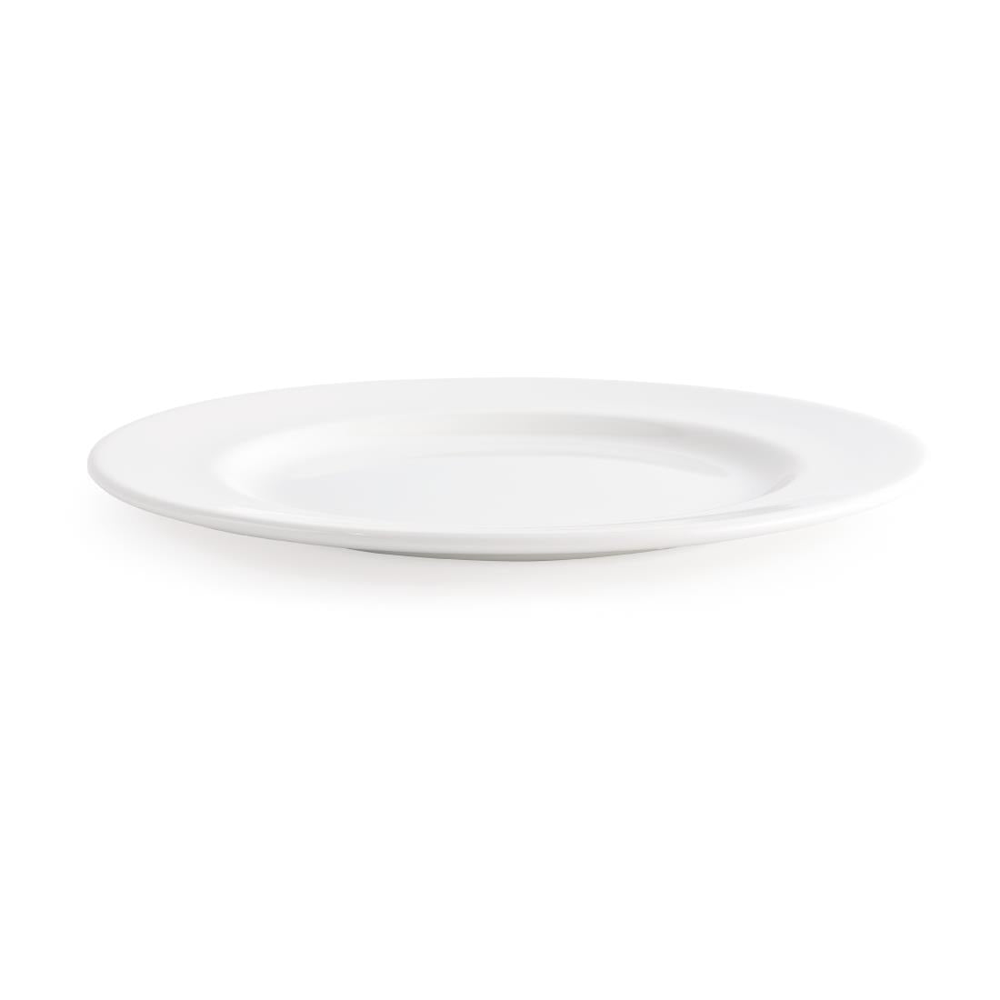 Assiettes classiques blanches Churchill 310mm (lot de 12) — P605