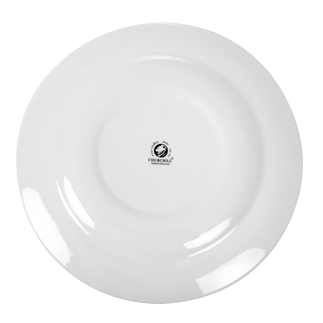 Assiettes classiques blanches Churchill 280mm (lot de 12) — P604