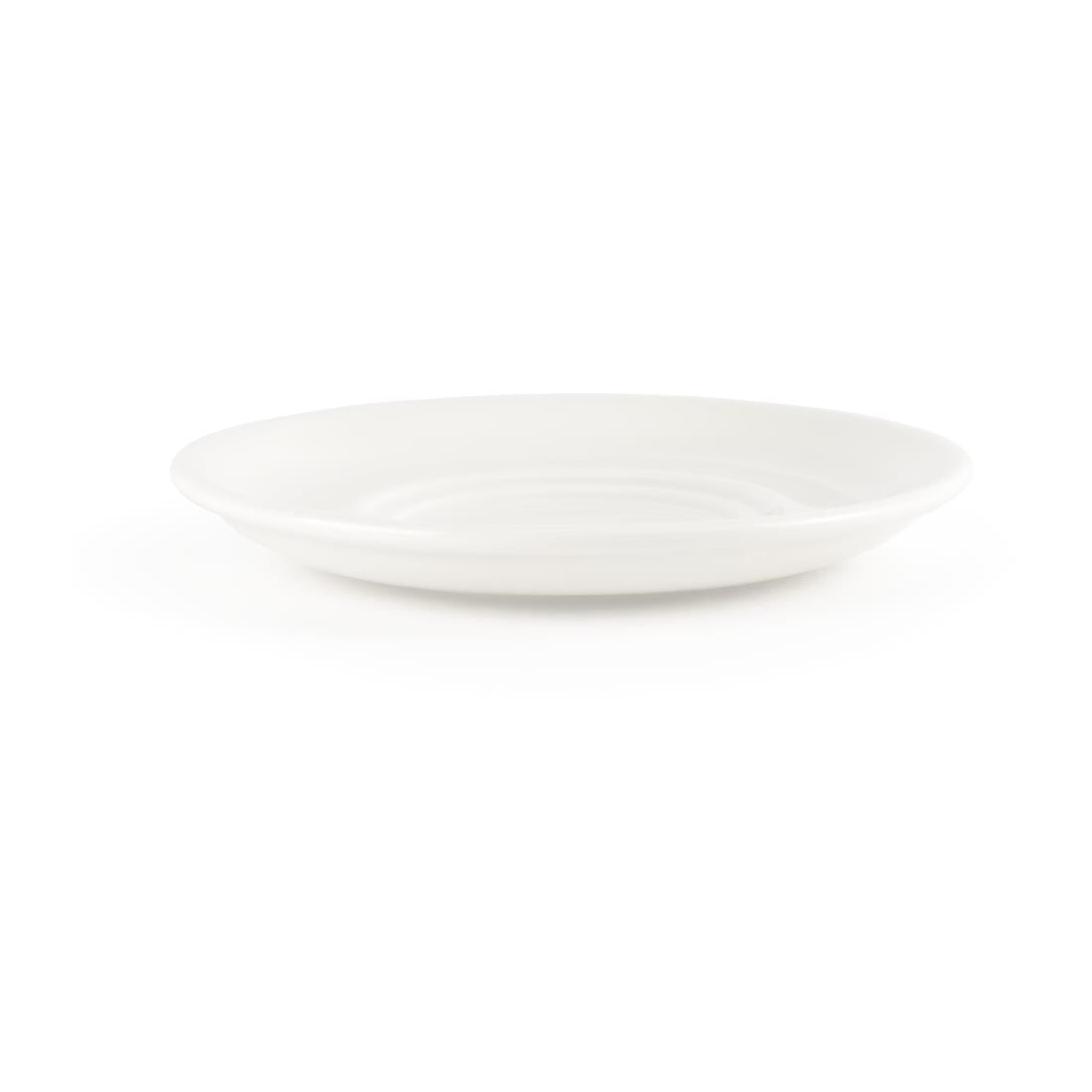 Soucoupes Maple Churchill Whiteware 150mm (lot de 24) — P734