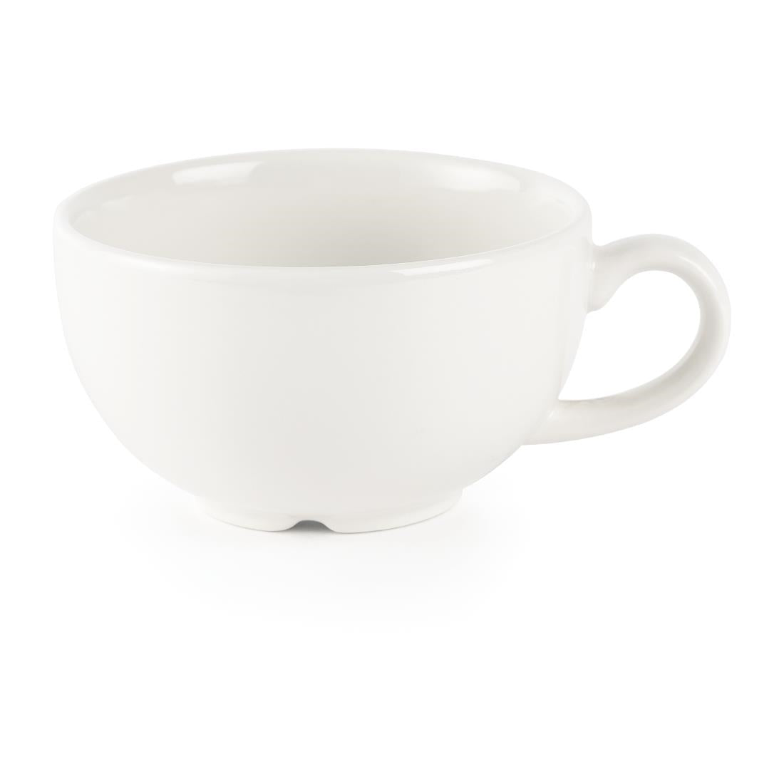 Tasse à cappuccino blanche Churchill 227ml (lot de 24) — P882