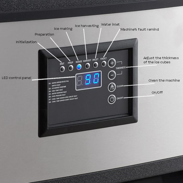Machine a glaçons 95kg/24h — Combisteel 7081.0020