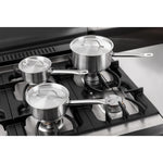Offre spéciale - Set de 3 casseroles et couvercles inox Vogue (lot de 3) — S128