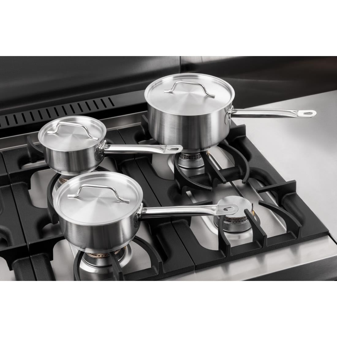 Offre spéciale - Set de 3 casseroles et couvercles inox Vogue (lot de 3) — S128