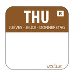 Etiquettes jours de la semaine et distributeur Vogue — S154