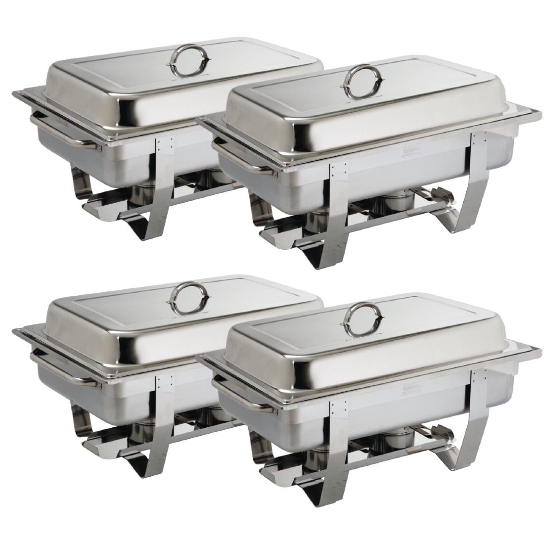 OFFRE GROS VOLUME Chafing dish Olympia Milan GN 1/1 (lot de 4) — S299