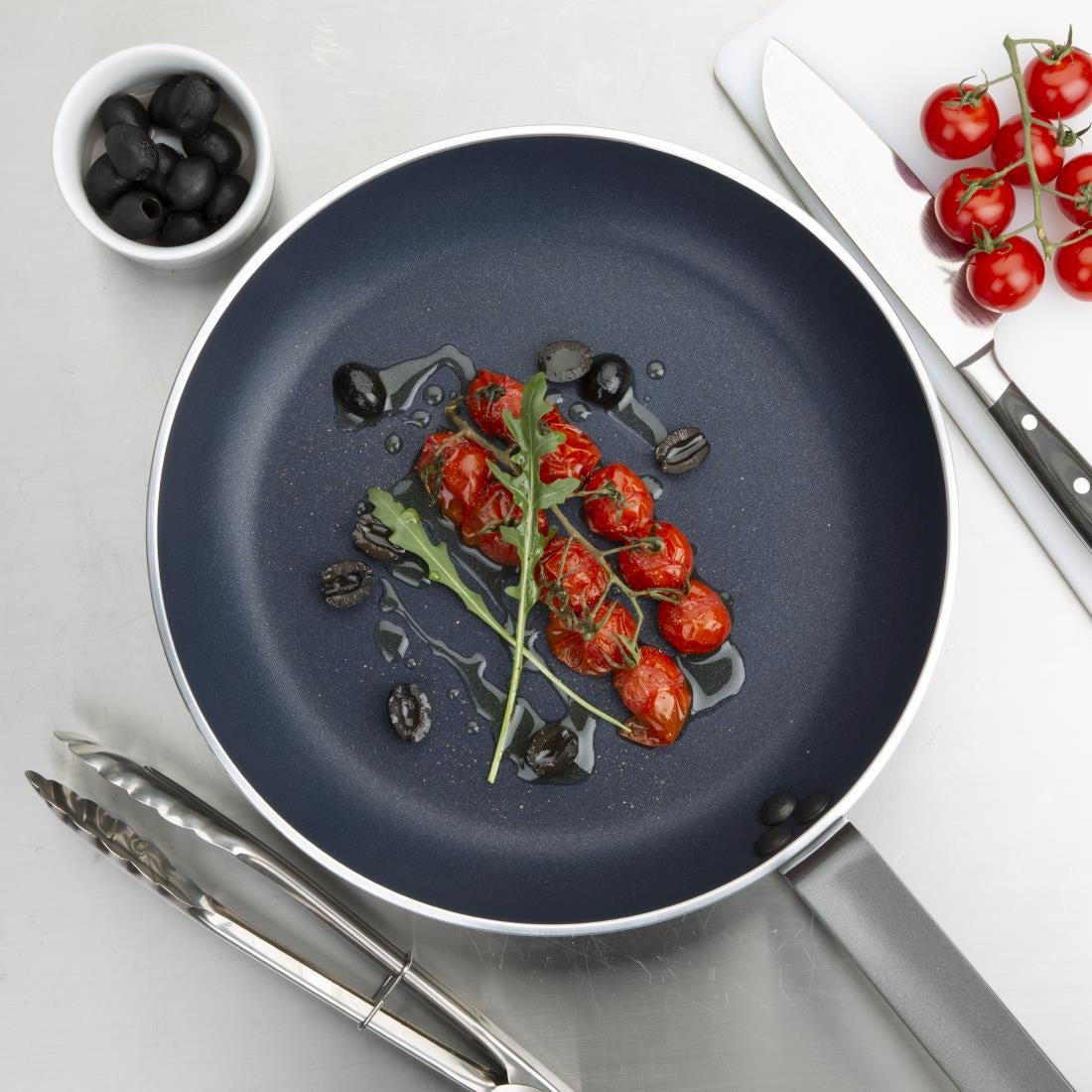 Poêle antiadhésive en aluminium Vogue Teflon Platinum Plus 300mm — HT981