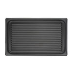 Plaque rainurée GN 1/1 antiadhésive Vogue — S372