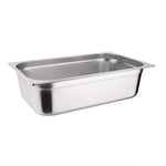 Bac GN 1/1 en inox avec couvercle Vogue — SA248
