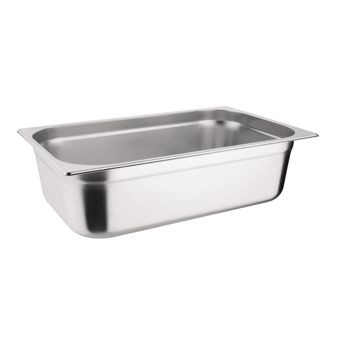 Bac GN 1/1 en inox avec couvercle Vogue — SA248
