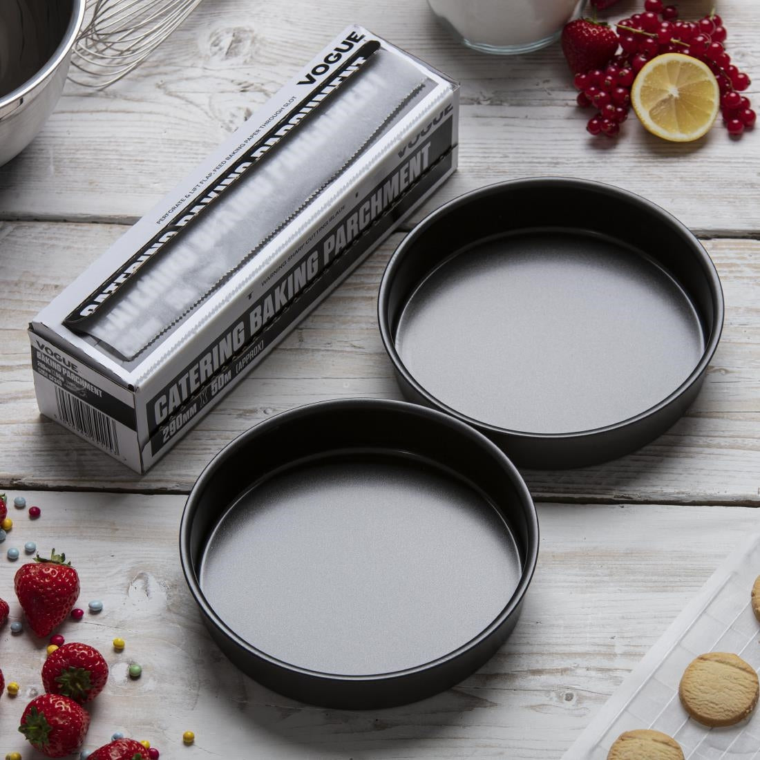 Ensemble moules à gâteaux et papier sulfurisé Vogue Bake Like A Pro — SA625