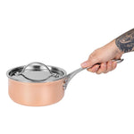 Batterie de cuisine en cuivre triple parois 3 pièces Vogue Cook Like A Pro — SA655