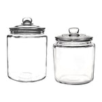 Ensemble de bocaux à biscuits en verre Olympia 6350ml et 3800ml — SA725