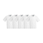 Vestes de cuisine manches courtes Whites Boston blanches M (lot de 5) — SA822