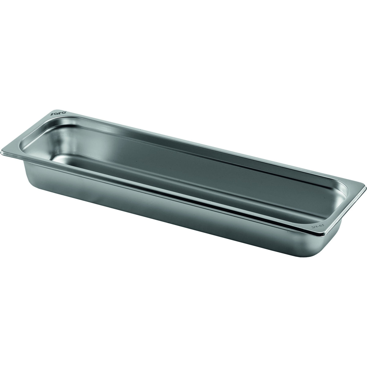 SARO Gastronormbak RVS TOP LINE 2/4 D65mm - 126-5605T