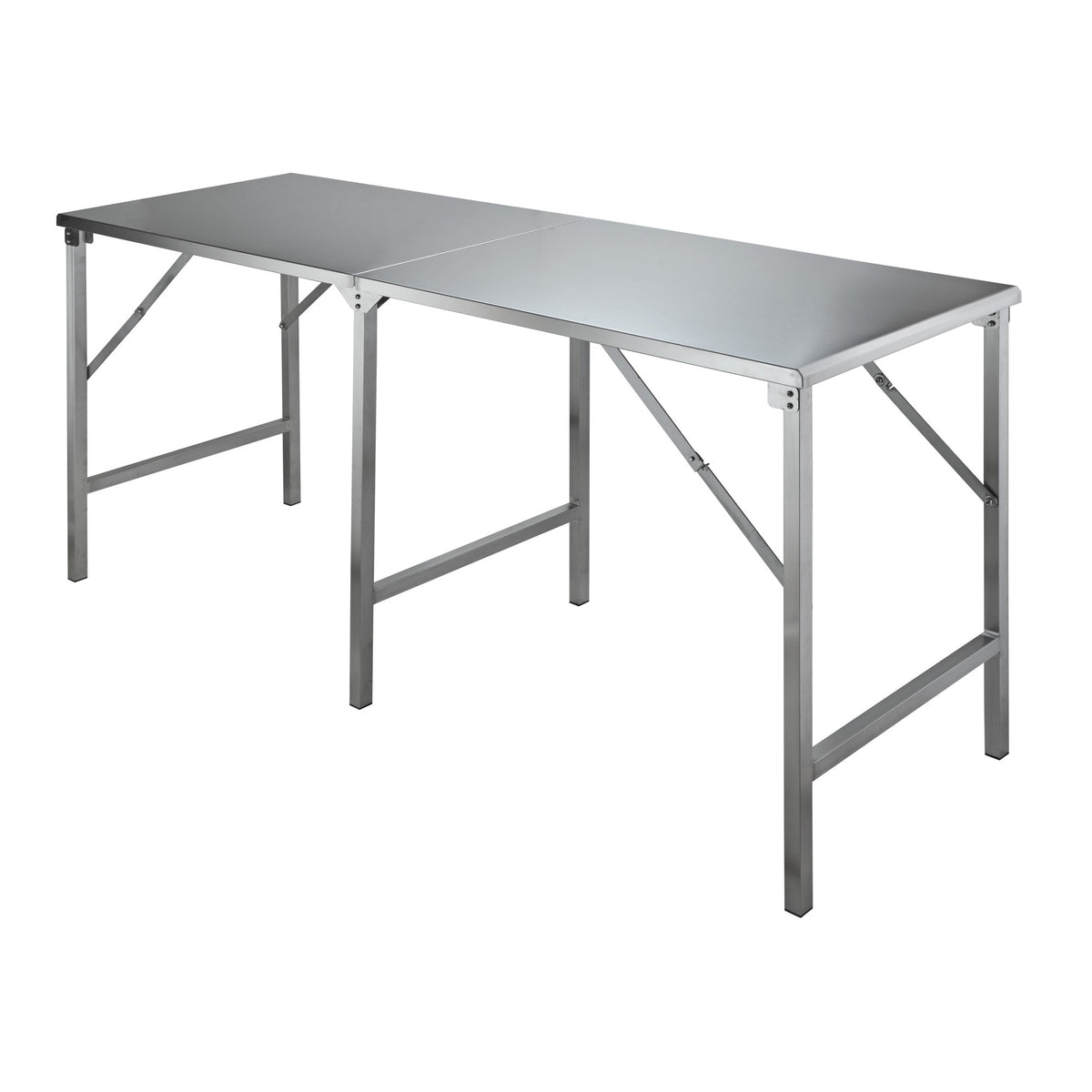 Table pliante en acier inoxydable SARO, CAPELLA - 213-2110