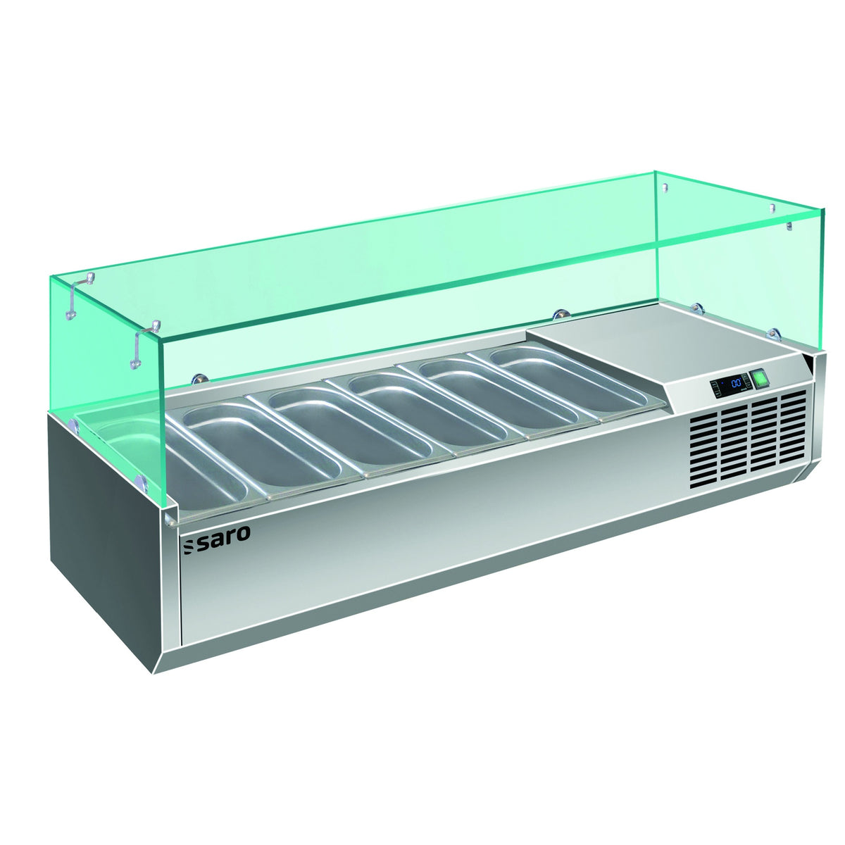 SARO Opzet koelvitrine - 1/3 GN VRX 1500/380 - 323-1034