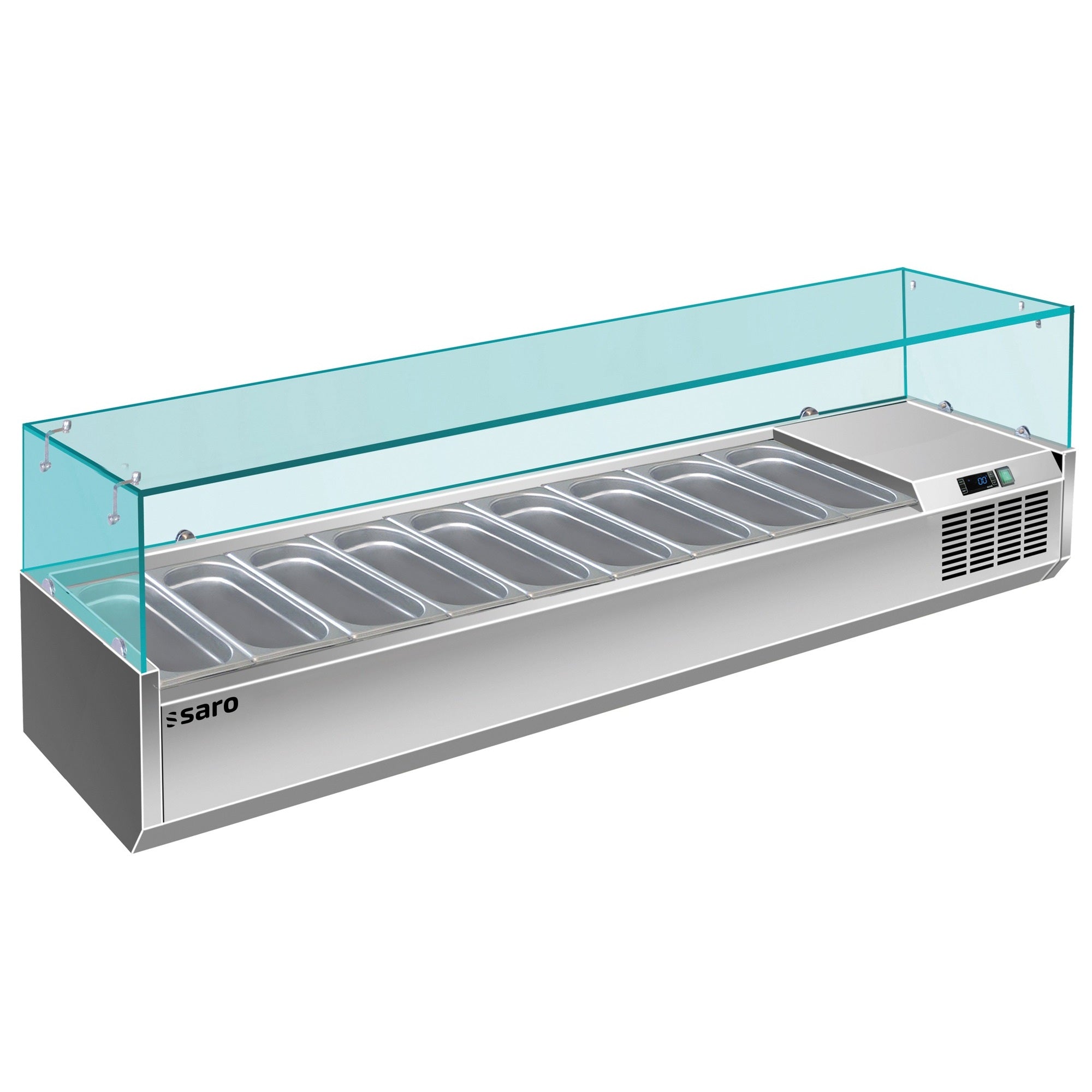 SARO Opzet koelvitrine - 1/3 GN VRX 2000/380 - 323-1045